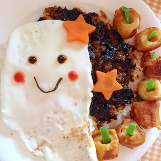 【ハロウィン２０１６】簡単★おばけの朝ご飯プレート